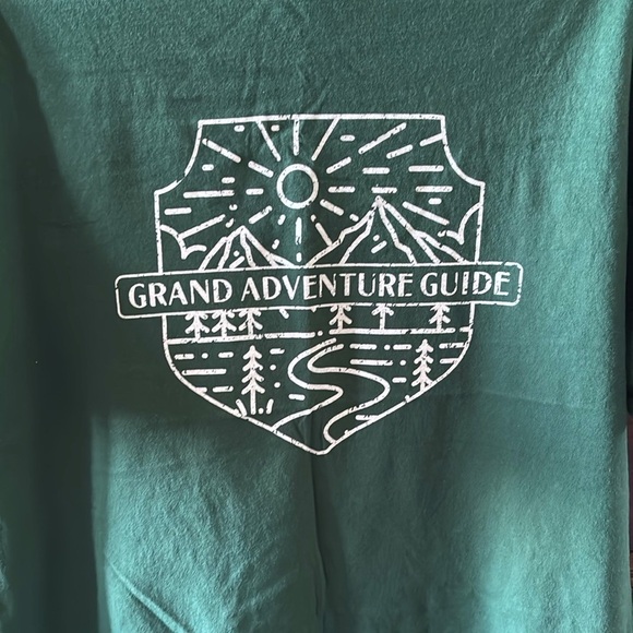 Fruit of the Loom Forest Green Short Sleeve Tee in size XL - Picture 4 of 5